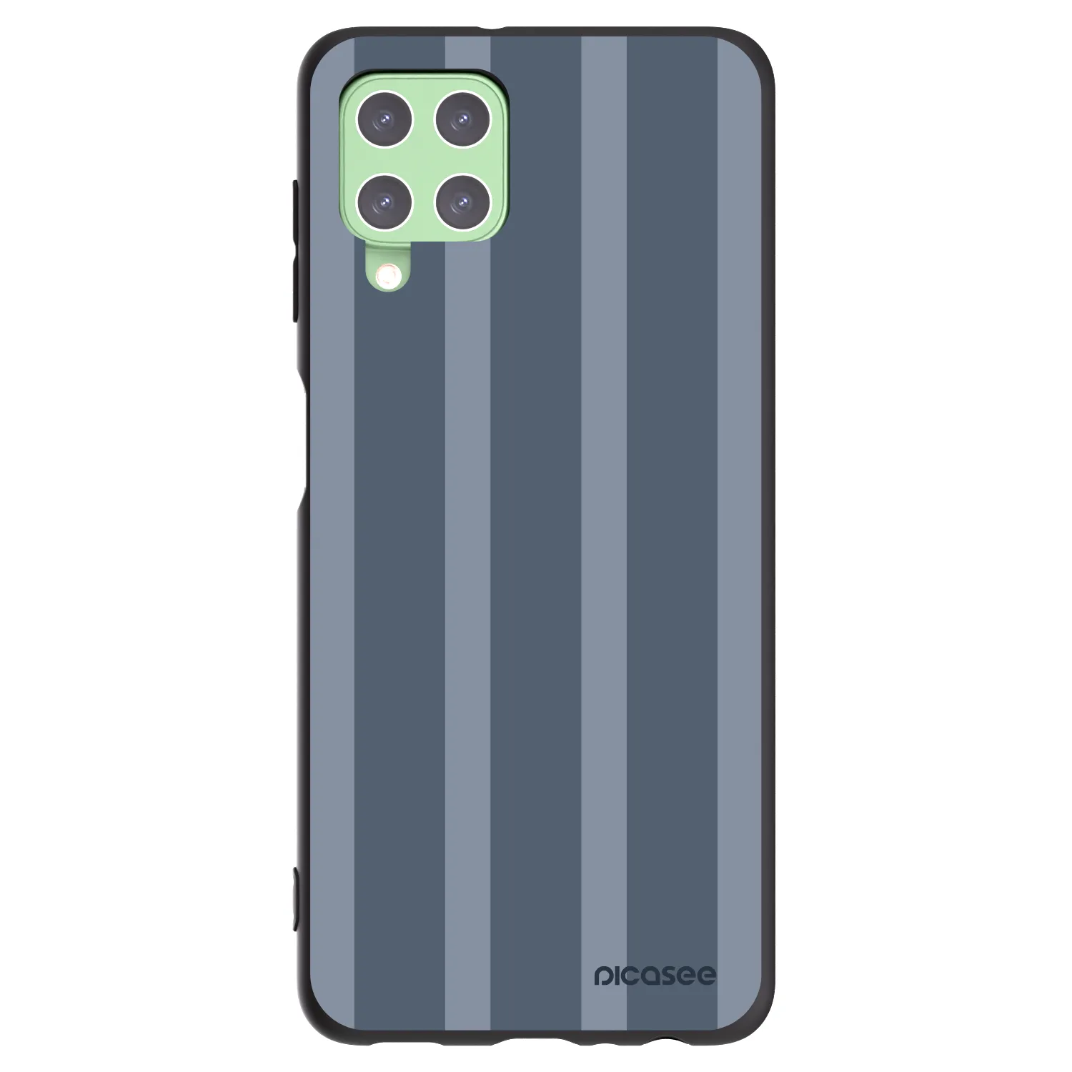 Picasee silikonový černý obal pro Samsung Galaxy A22 A225F 4G - Midnight lounge