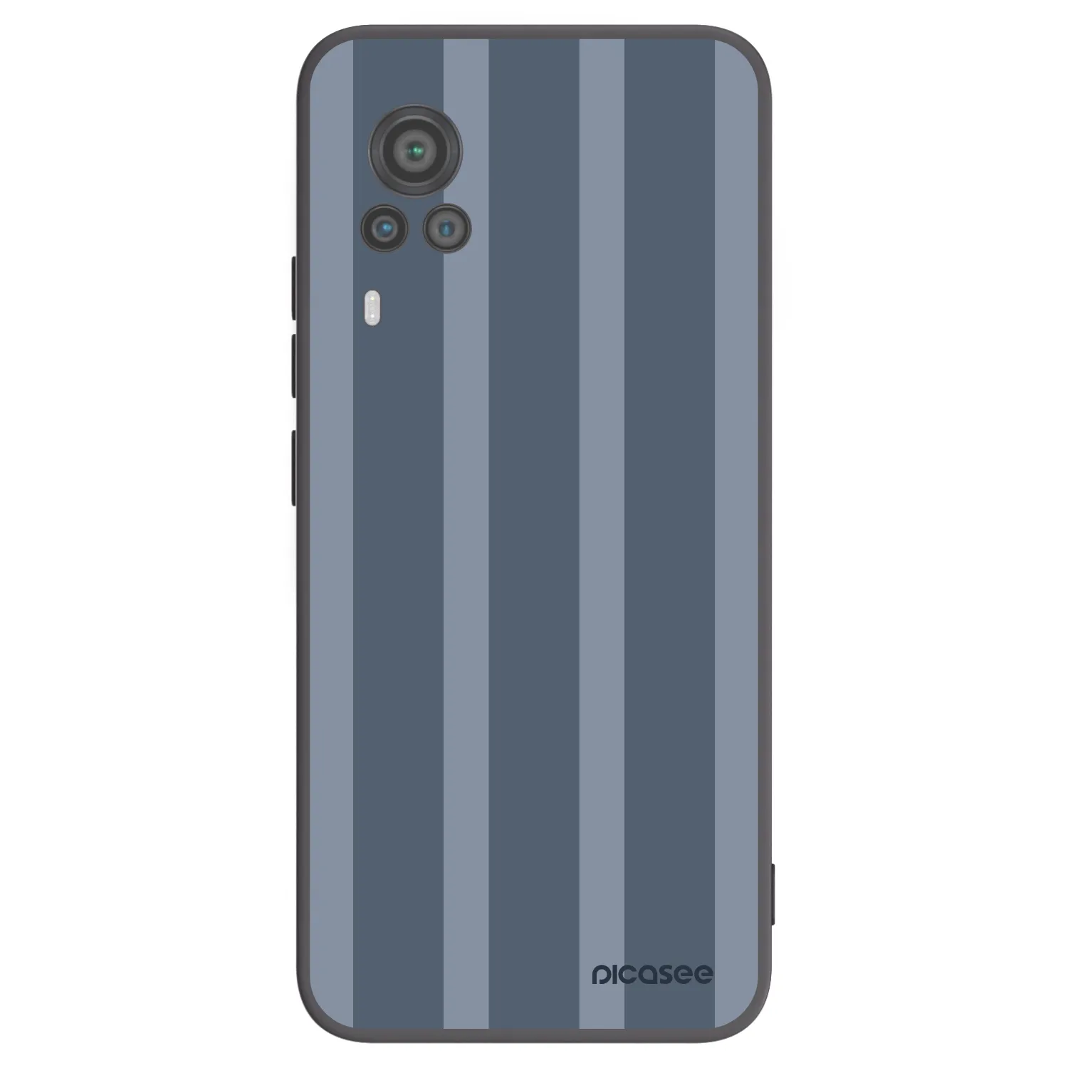 Picasee silikonový černý obal pro Vivo X60 Pro 5G - Midnight lounge
