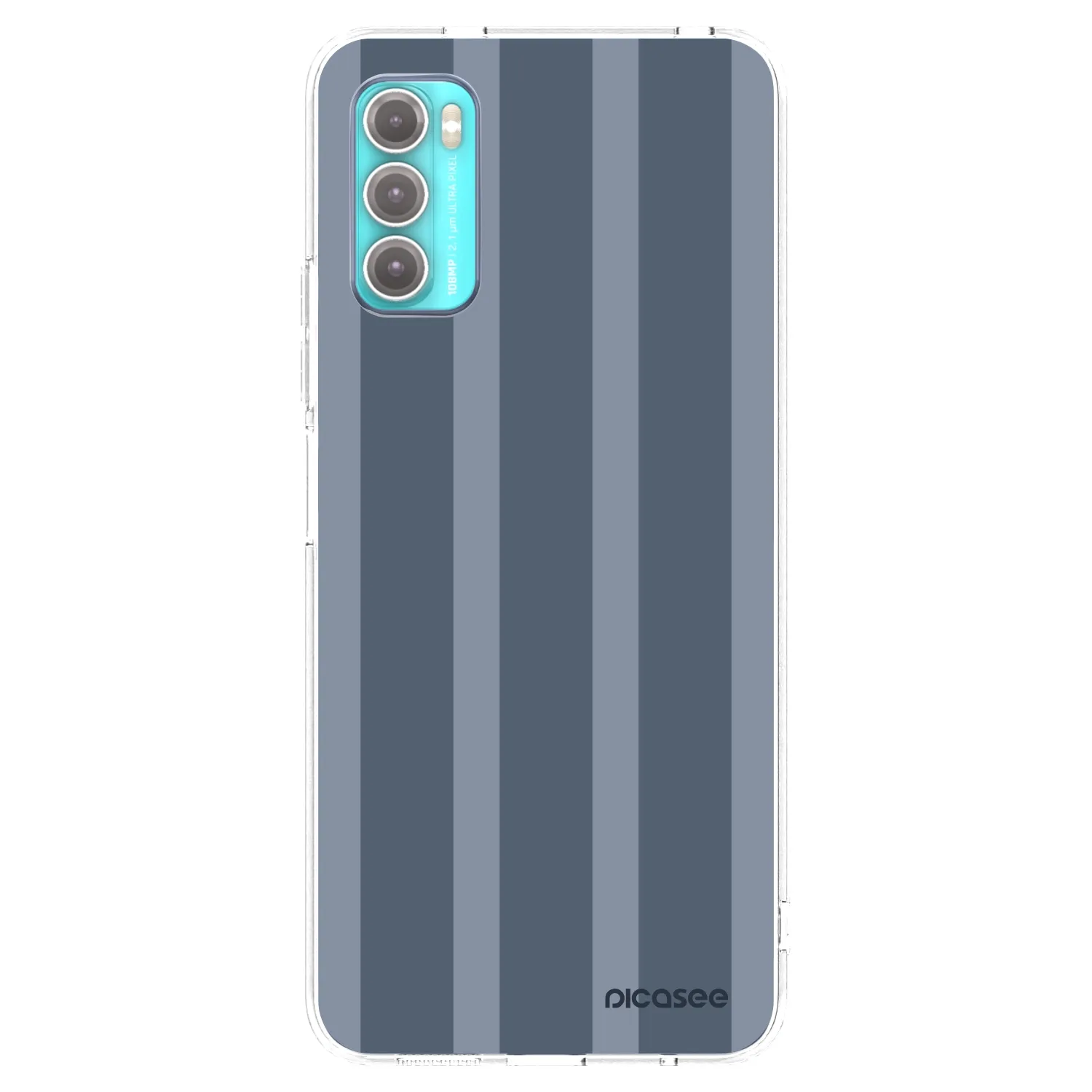 Picasee silikonový průhledný obal pro Motorola Moto G60 - Midnight lounge