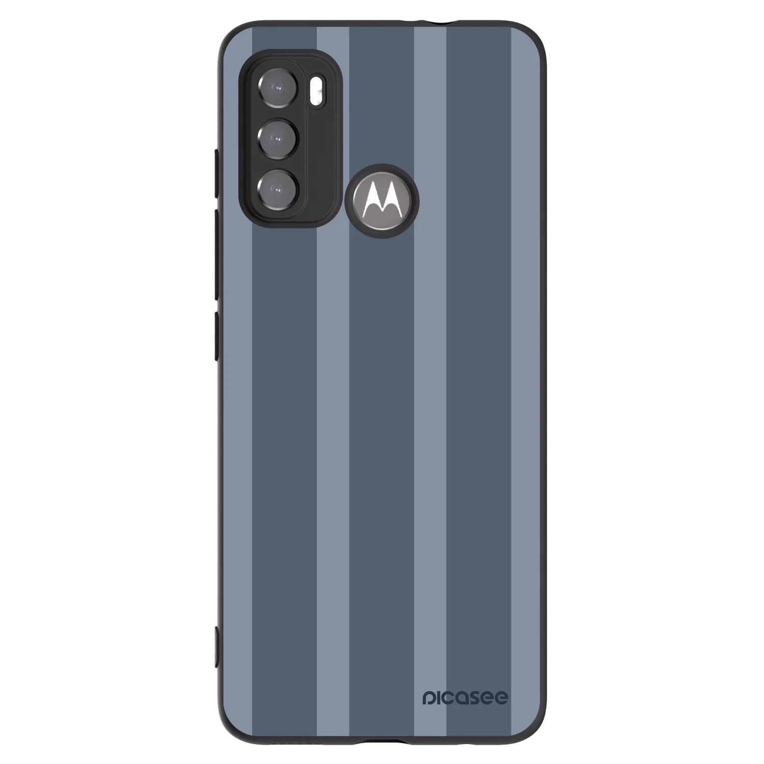 Picasee silikonový černý obal pro Motorola Moto G60 - Midnight lounge