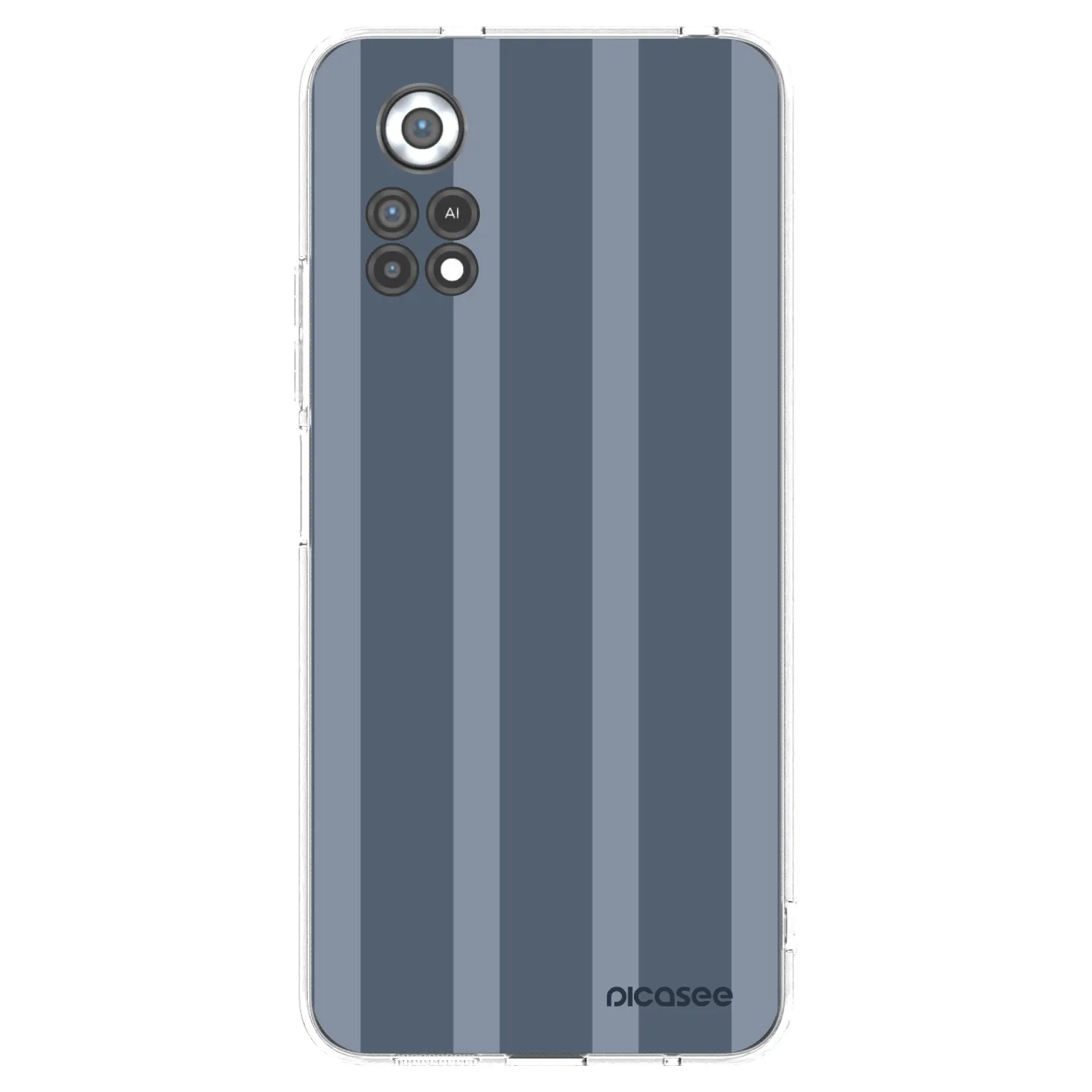 Picasee silikonový průhledný obal pro Xiaomi Poco X4 Pro 5G - Midnight lounge
