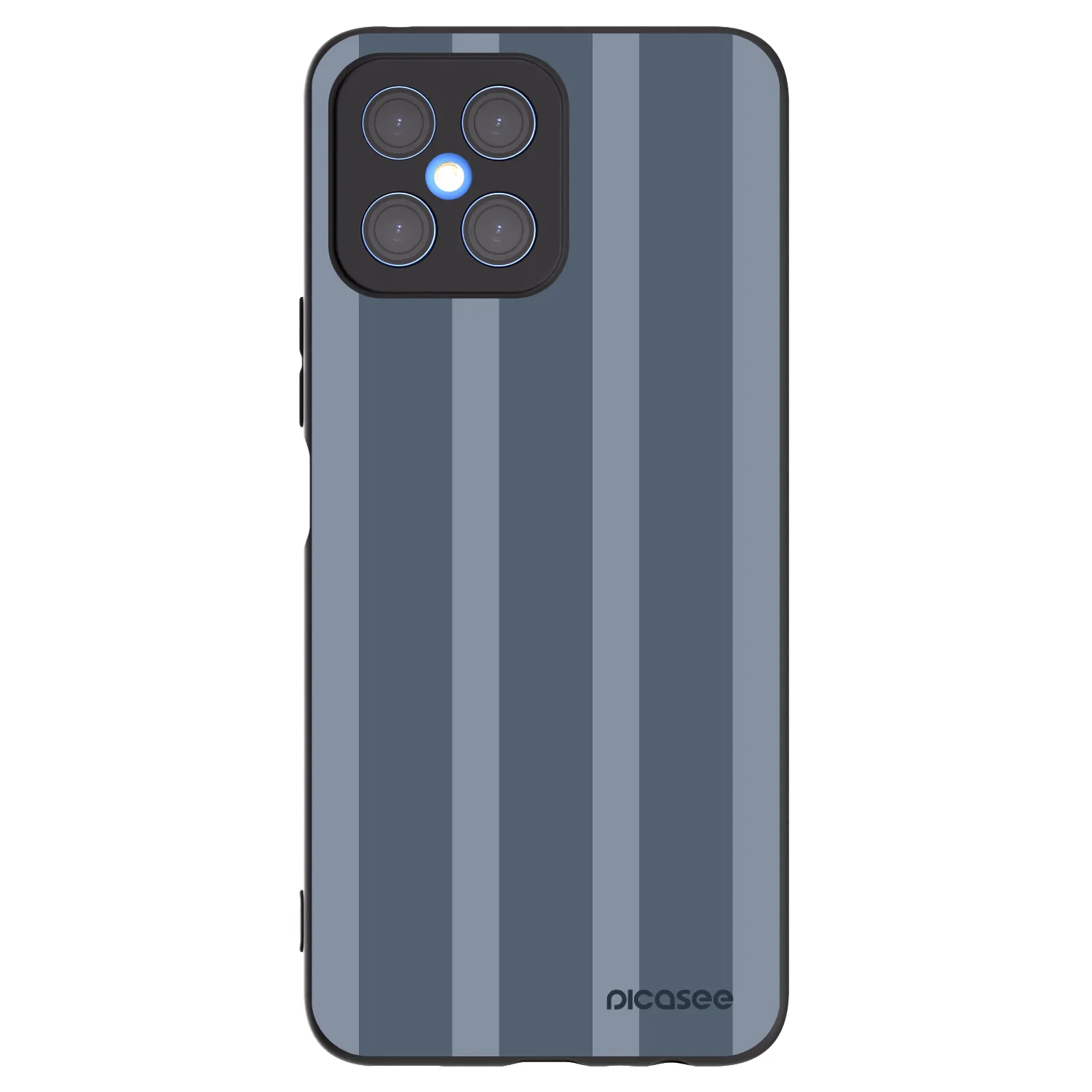 Picasee silikonový černý obal pro Honor X8 4G - Midnight lounge