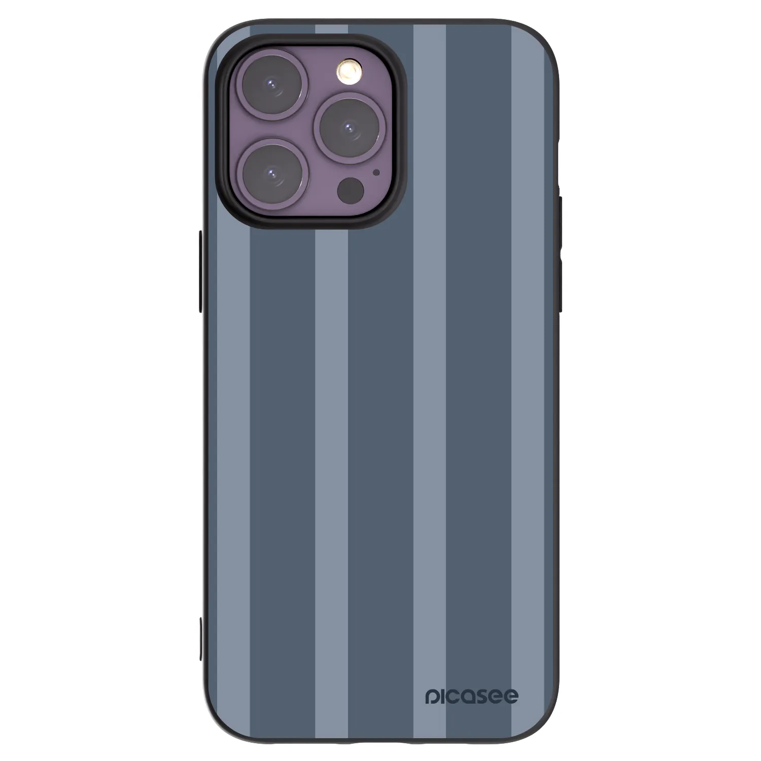 Picasee silikonový černý obal pro Apple iPhone 14 Pro Max - Midnight lounge