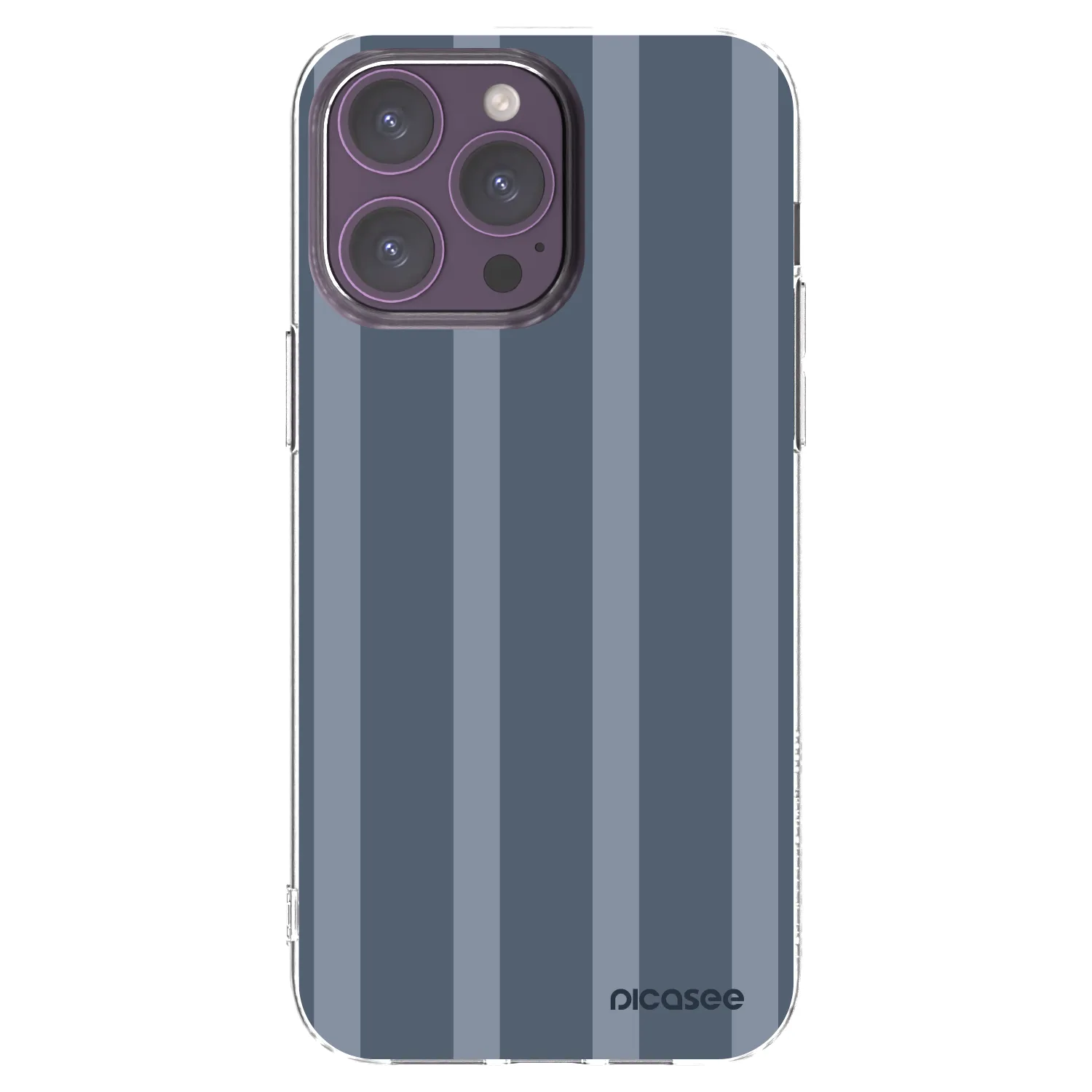 Picasee silikonový průhledný obal pro Apple iPhone 14 Pro Max - Midnight lounge