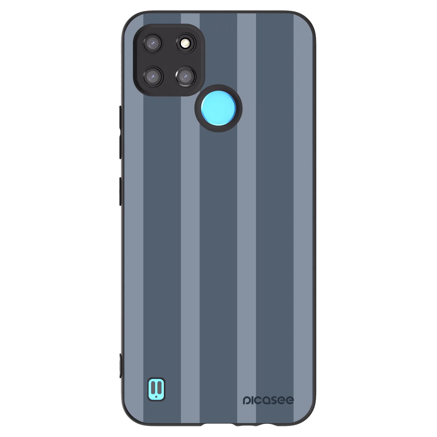 Picasee silikonový černý obal pro Realme C21Y - Midnight lounge