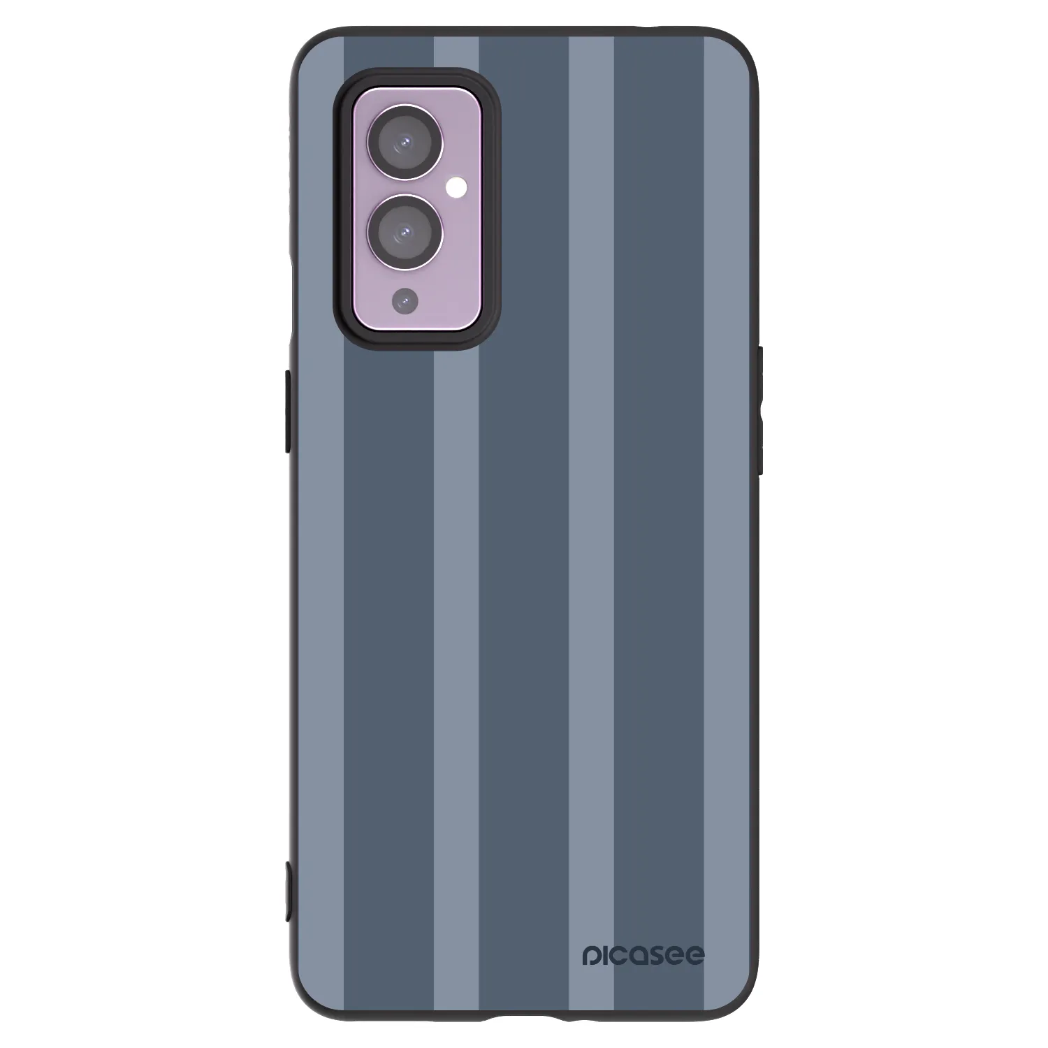 Picasee silikonový černý obal pro OnePlus 9 - Midnight lounge