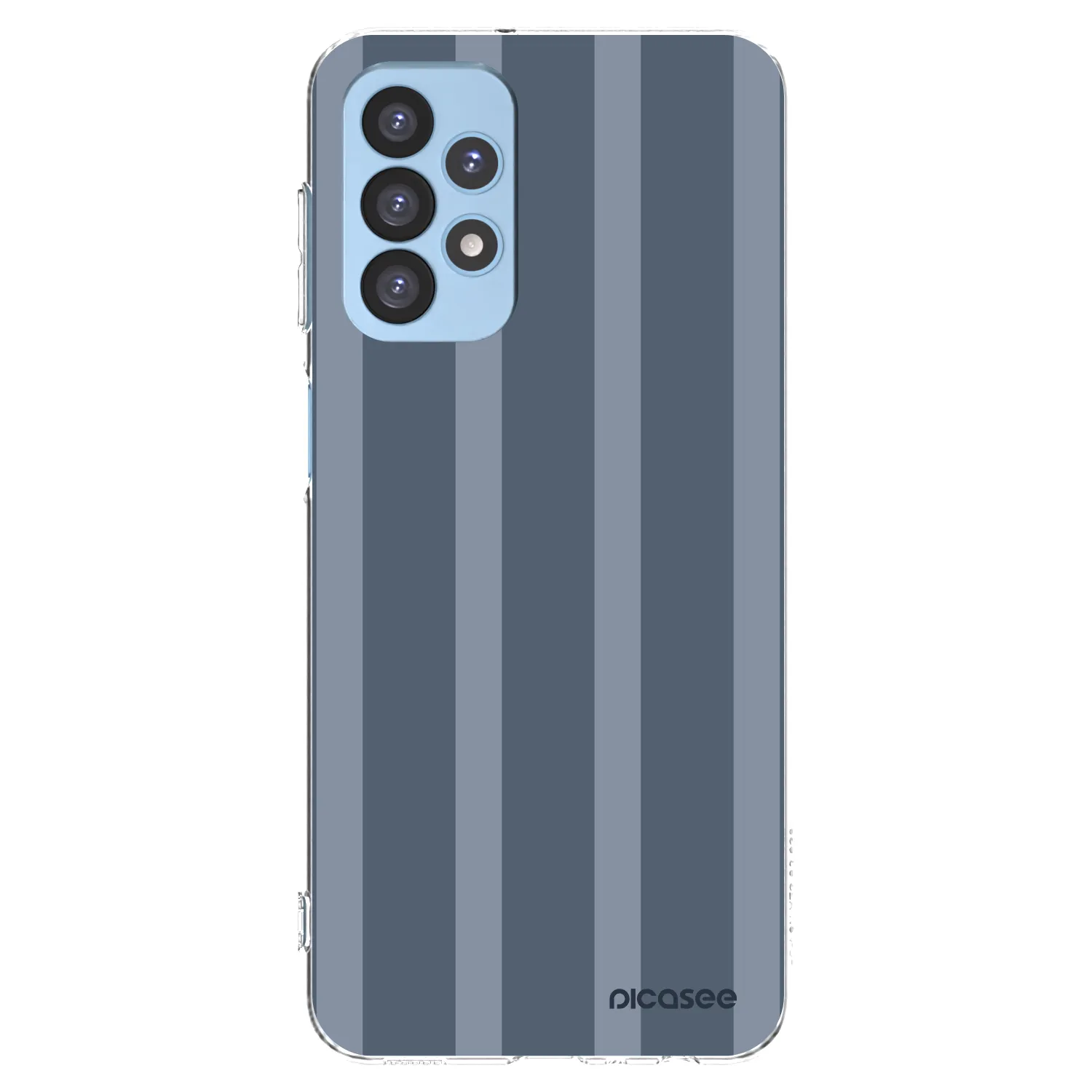 Picasee silikonový průhledný obal pro Samsung Galaxy A23 A235F 4G - Midnight lounge