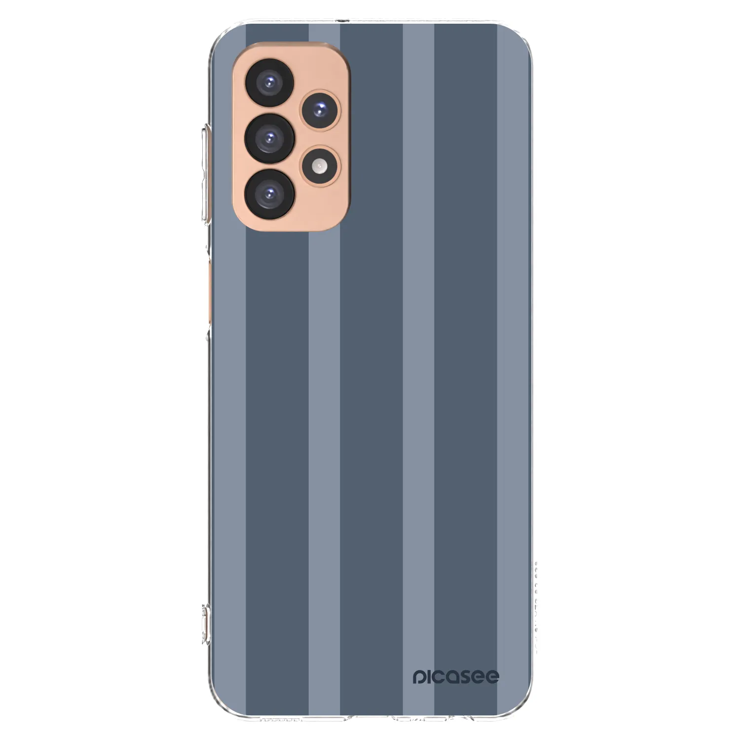 Picasee silikonový průhledný obal pro Samsung Galaxy A23 A236B 5G - Midnight lounge