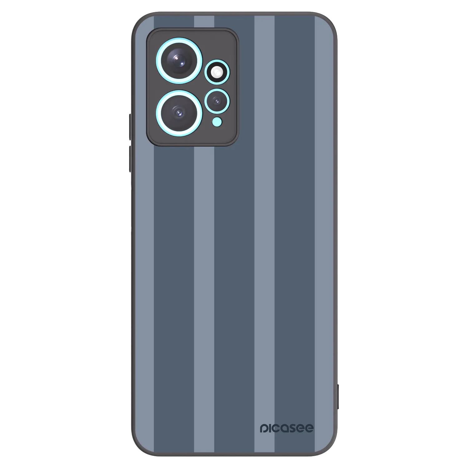 Picasee silikonový černý obal pro Xiaomi Redmi Note 12 4G - Midnight lounge