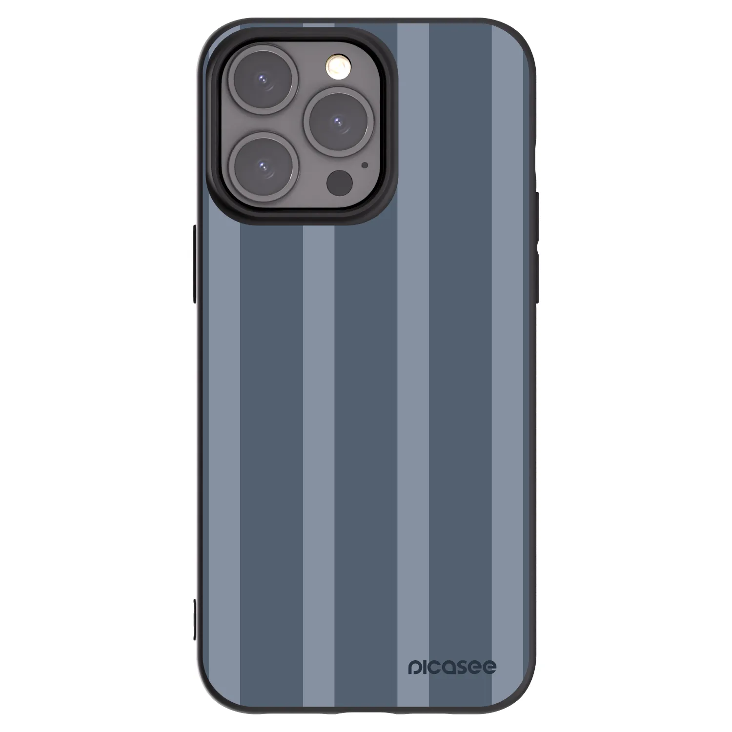 Picasee silikonový černý obal pro Apple iPhone 15 Pro Max - Midnight lounge