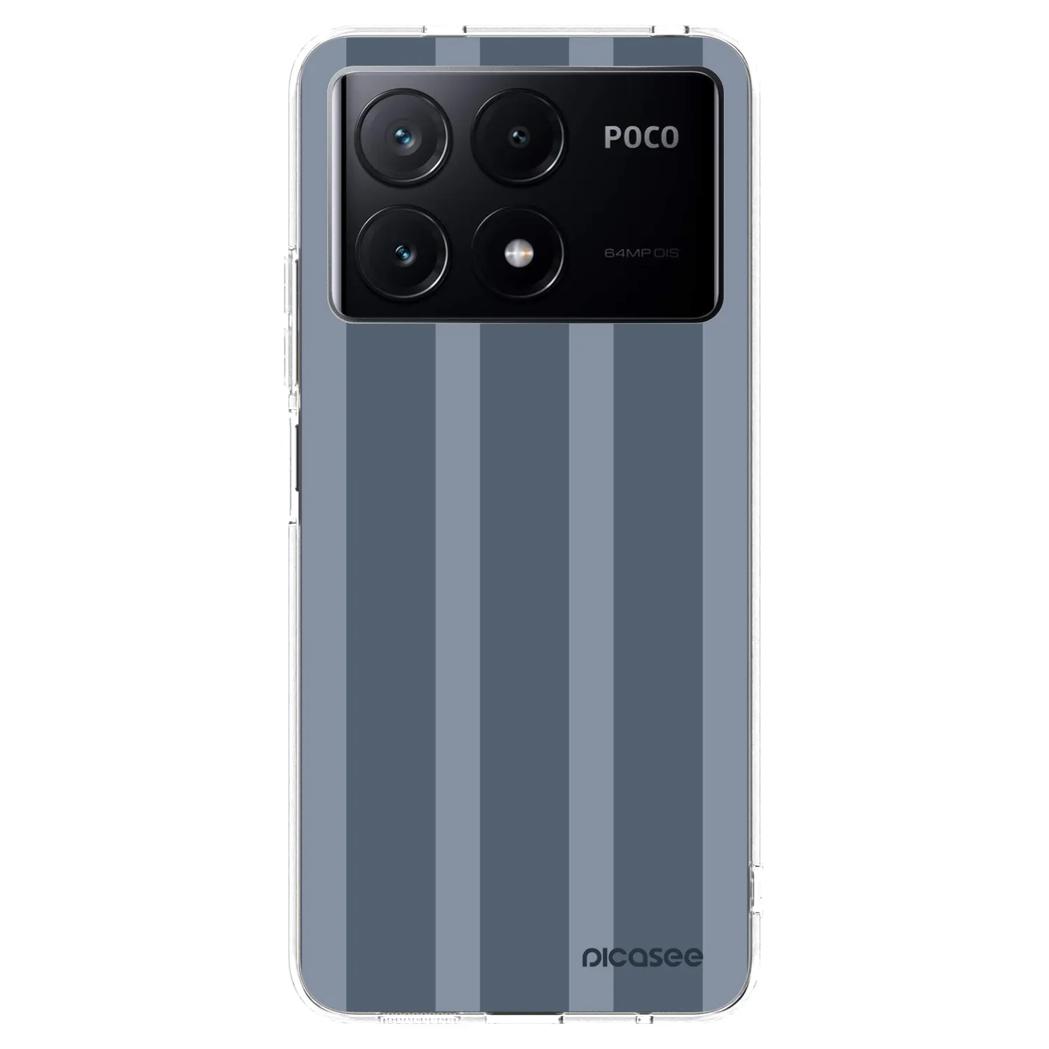 Picasee silikonový průhledný obal pro Xiaomi Poco X6 Pro - Midnight lounge