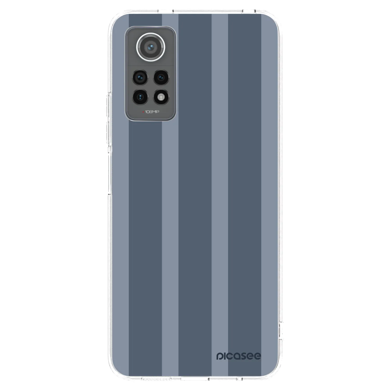 Picasee silikonový průhledný obal pro Xiaomi Redmi Note 12 Pro 4G - Midnight lounge