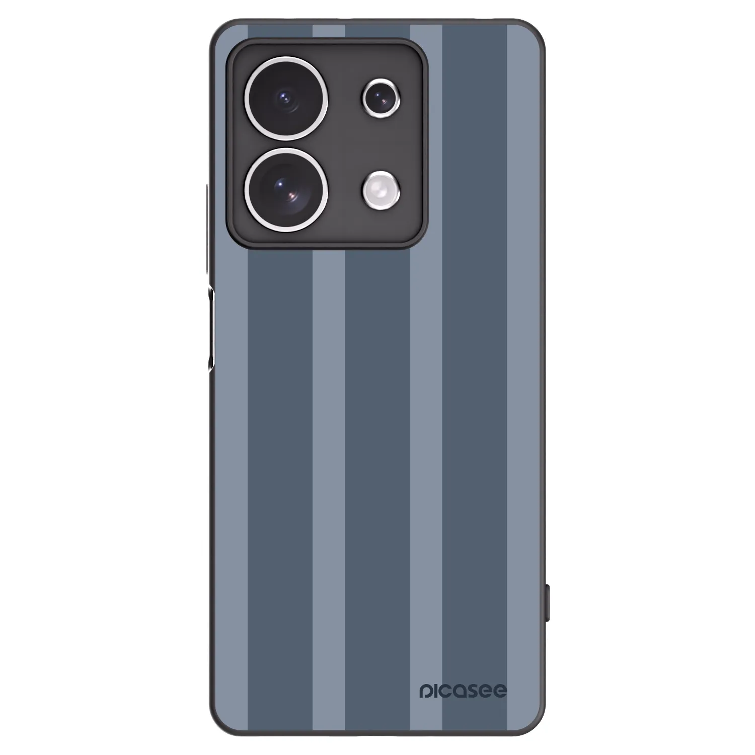 Picasee silikonový černý obal pro Xiaomi Redmi Note 13 4G - Midnight lounge