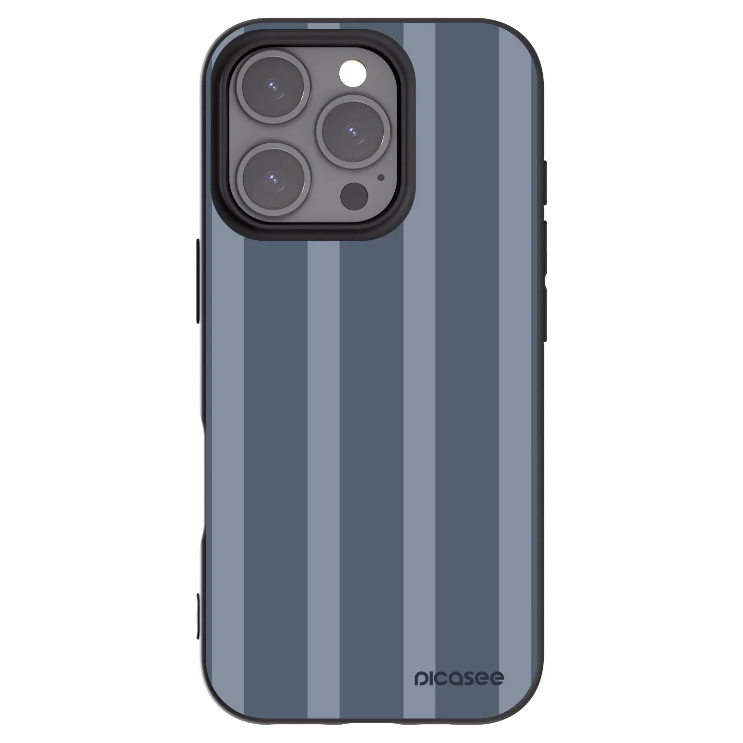 Picasee silikonový černý obal pro Apple iPhone 16 Pro - Midnight lounge