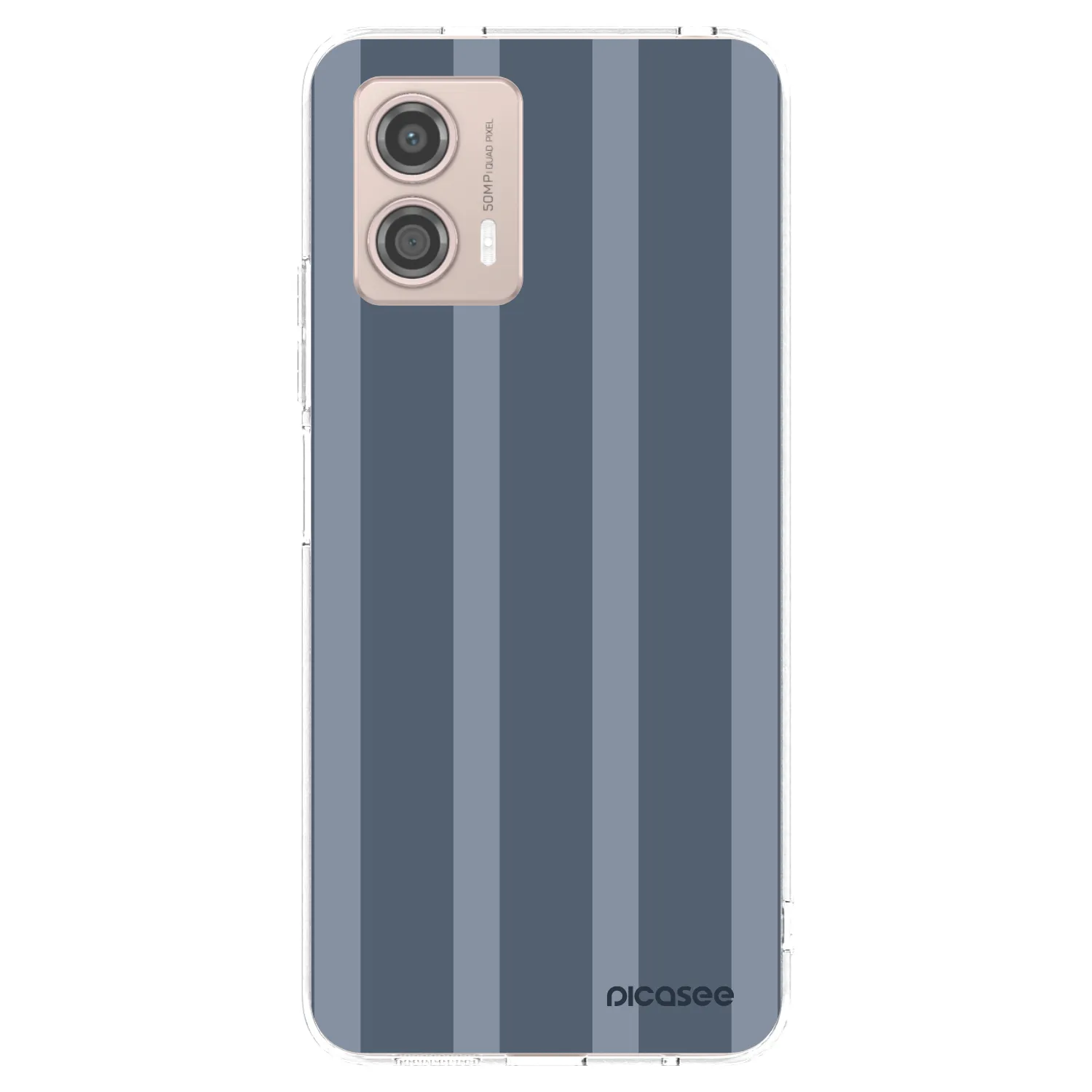 Picasee silikonový průhledný obal pro Motorola Moto G53 5G - Midnight lounge