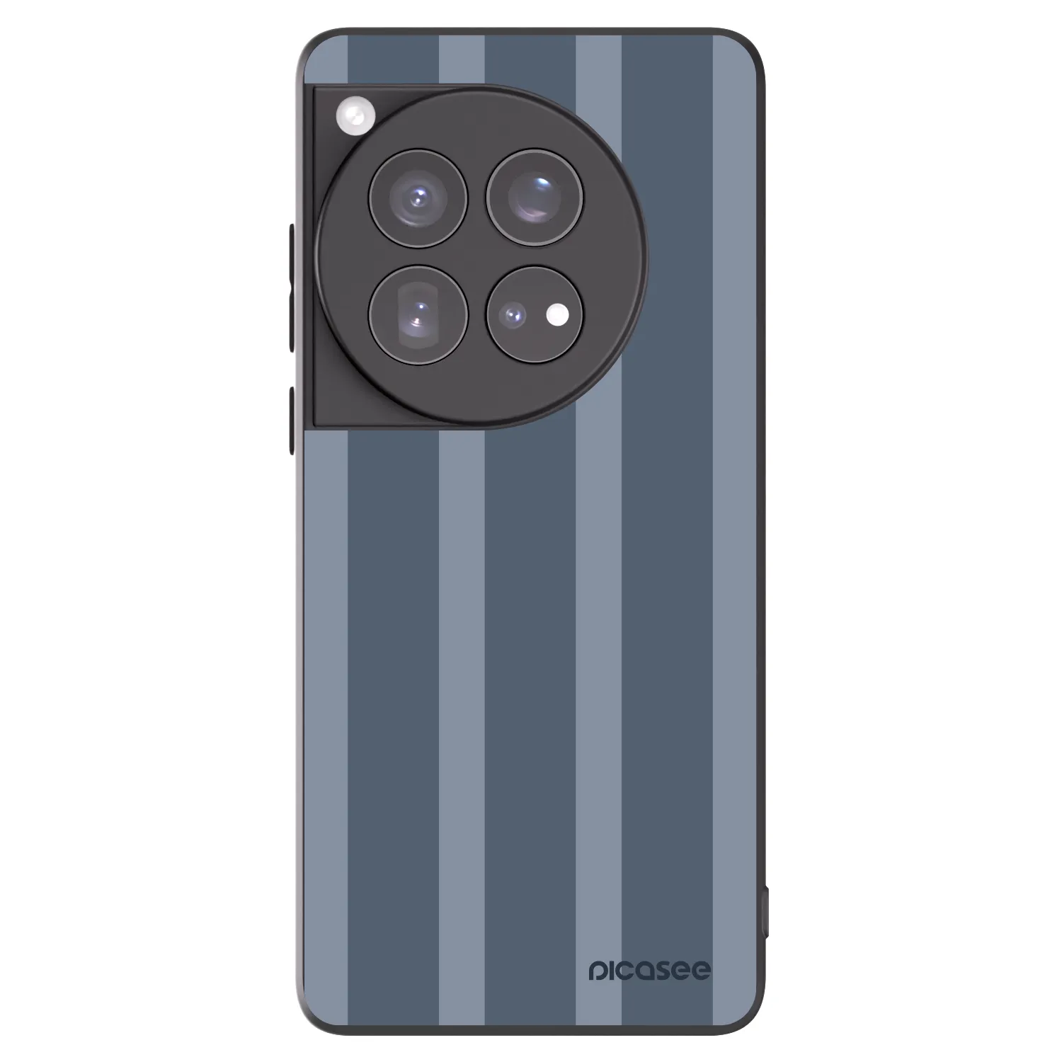 Picasee silikonový černý obal pro OnePlus 12 5G - Midnight lounge