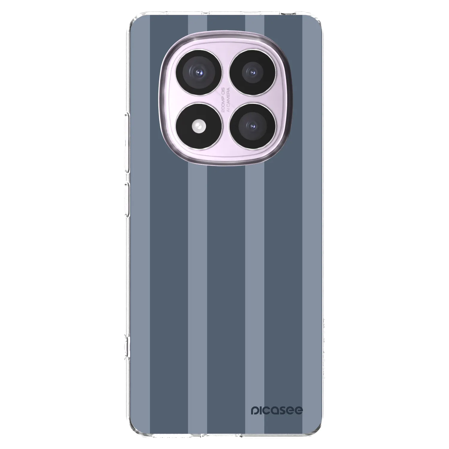 Picasee silikonový průhledný obal pro Xiaomi Redmi Note 14 Pro 5G - Midnight lounge