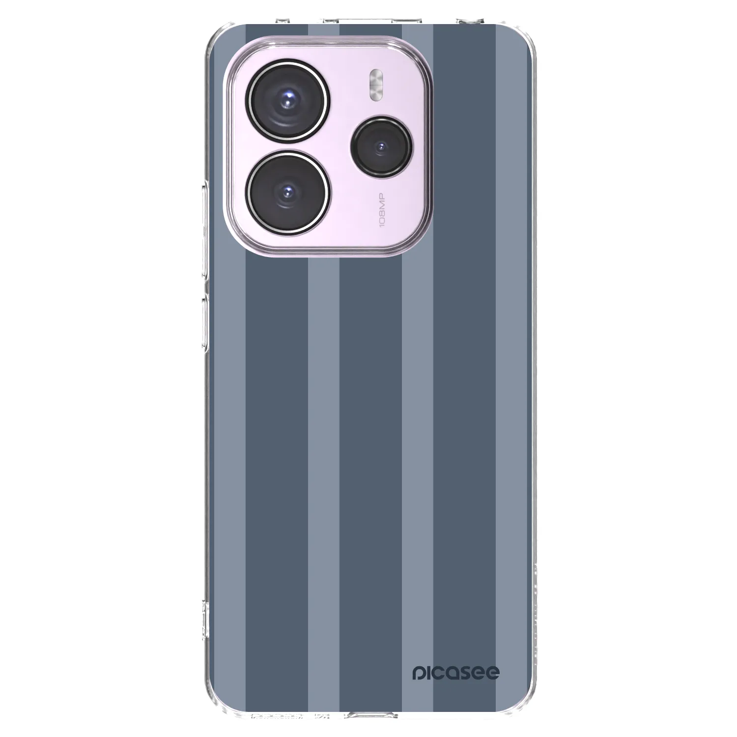 Picasee silikonový průhledný obal pro Xiaomi Redmi Note 14 5G - Midnight lounge