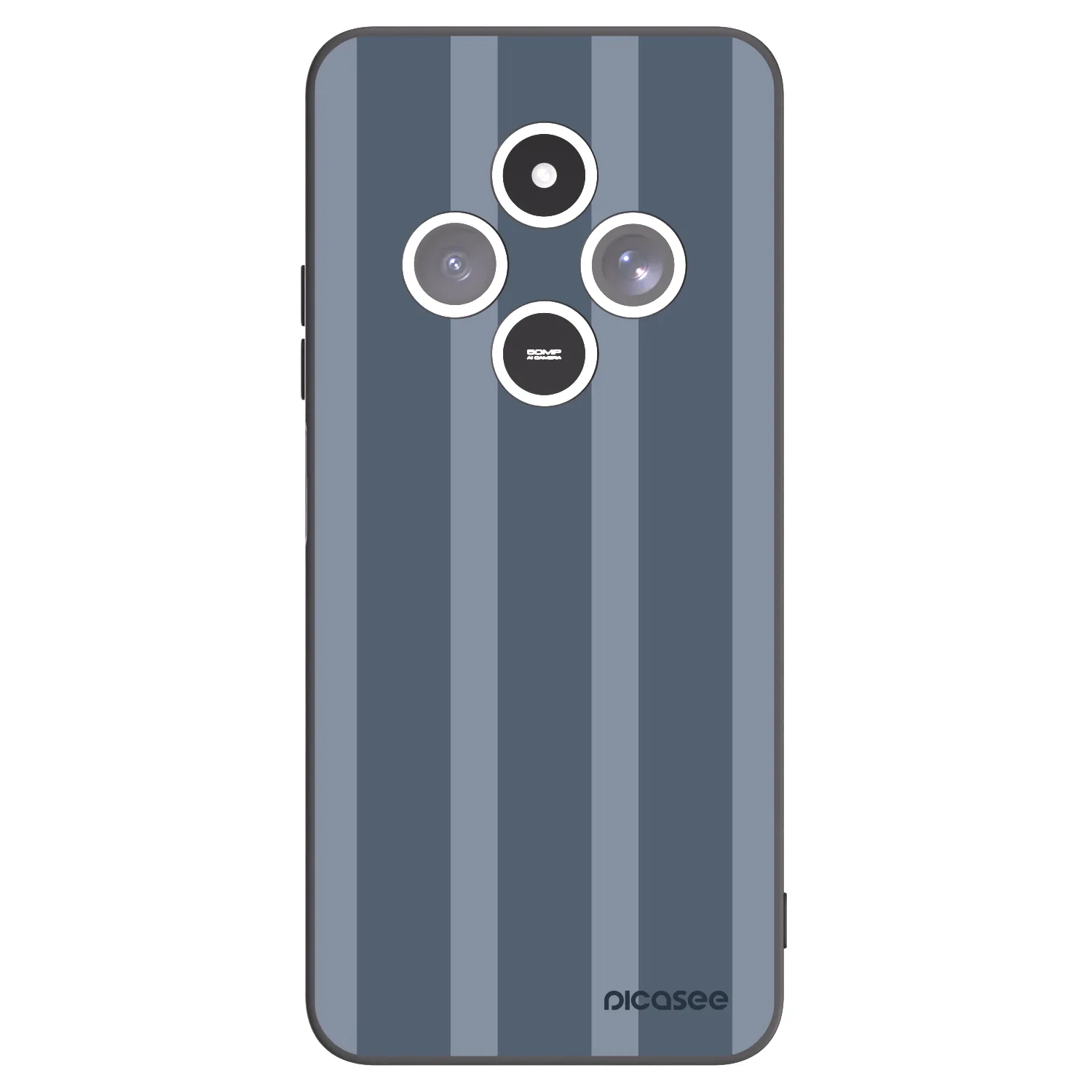 Picasee silikonový černý obal pro Xiaomi Redmi 14C - Midnight lounge