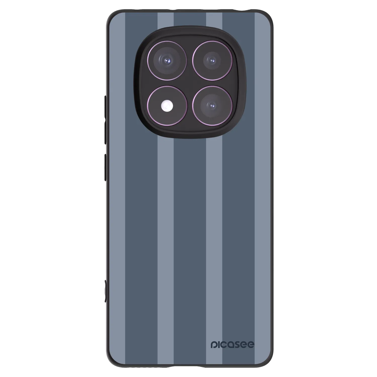 Picasee silikonový černý obal pro Xiaomi Redmi Note 14 Pro 4G - Midnight lounge