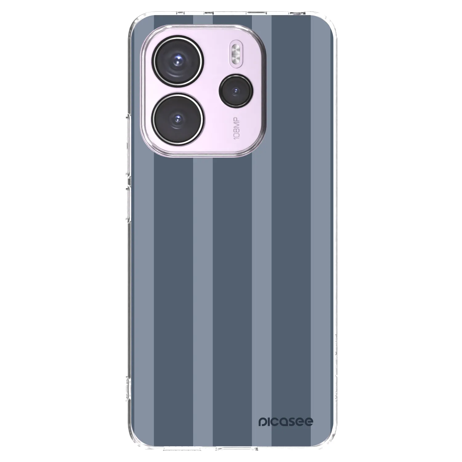 Picasee silikonový průhledný obal pro Xiaomi Redmi Note 14 4G - Midnight lounge