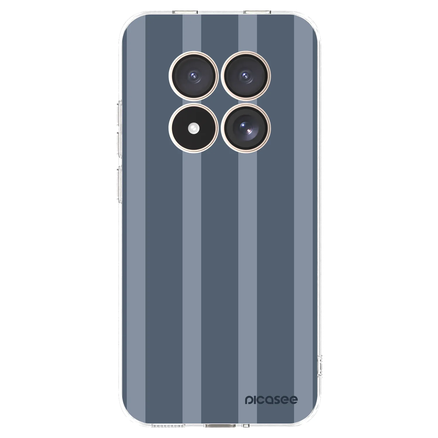 Picasee silikonový průhledný obal pro Xiaomi Redmi Note 15 Pro 4G - Midnight lounge