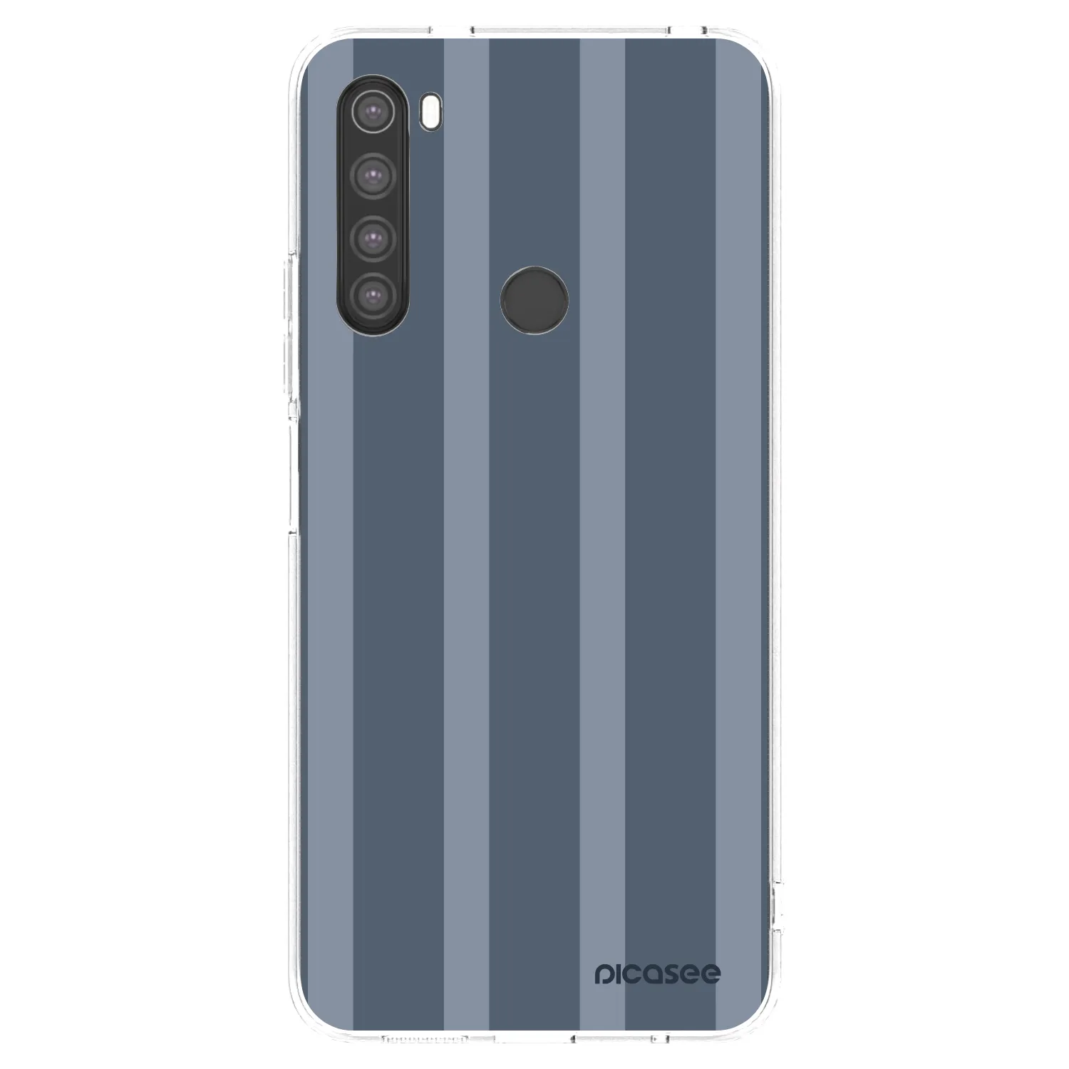 Picasee silikonový průhledný obal pro Xiaomi Redmi Note 8 - Midnight lounge