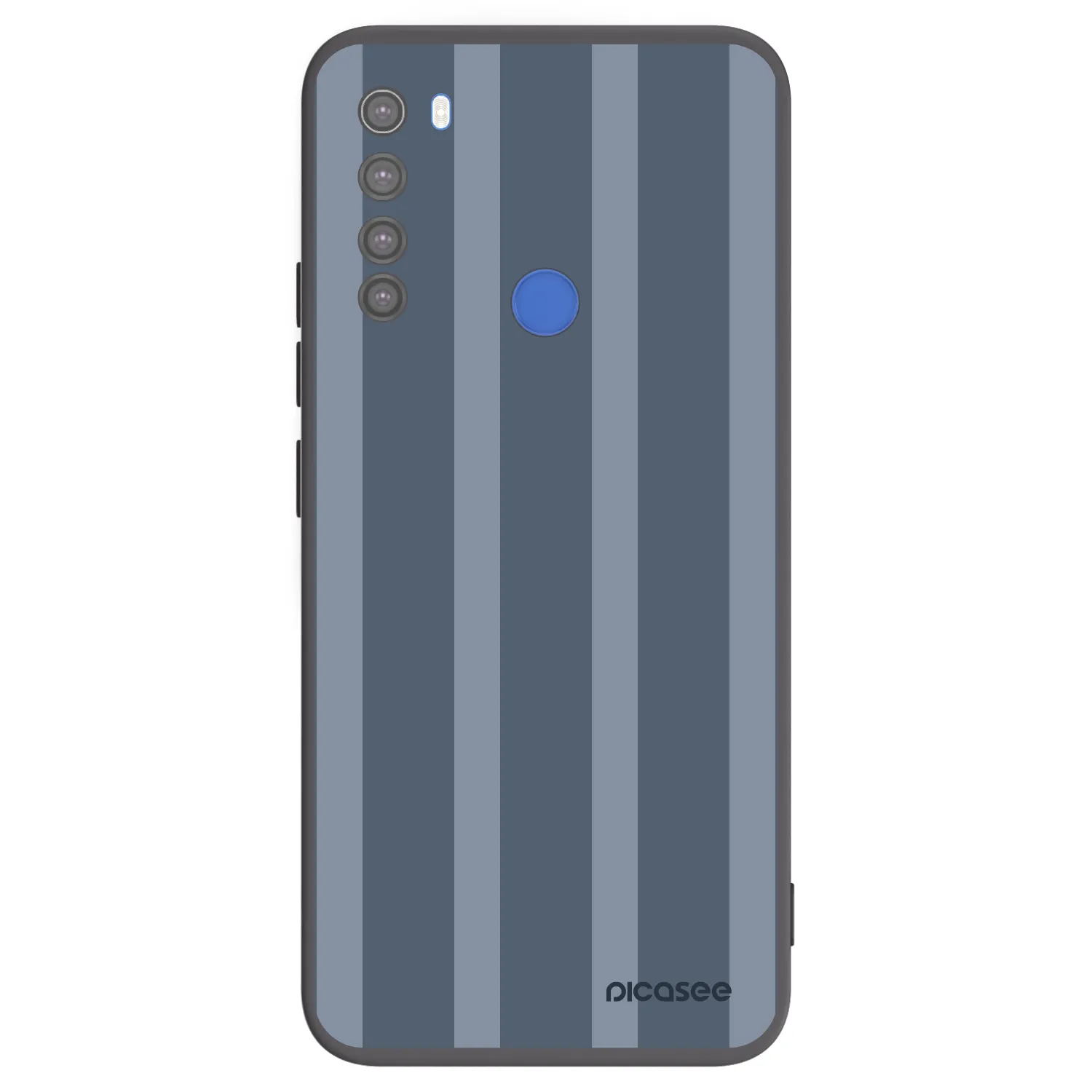 Picasee silikonový černý obal pro Xiaomi Redmi Note 8T - Midnight lounge