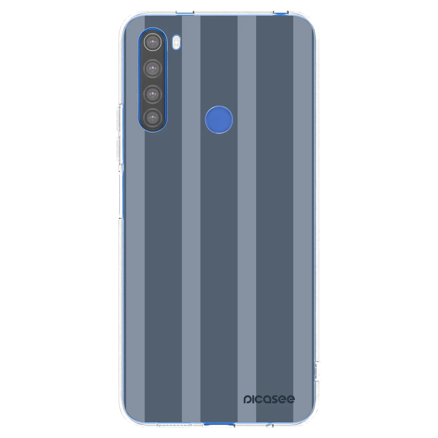 Picasee silikonový průhledný obal pro Xiaomi Redmi Note 8T - Midnight lounge