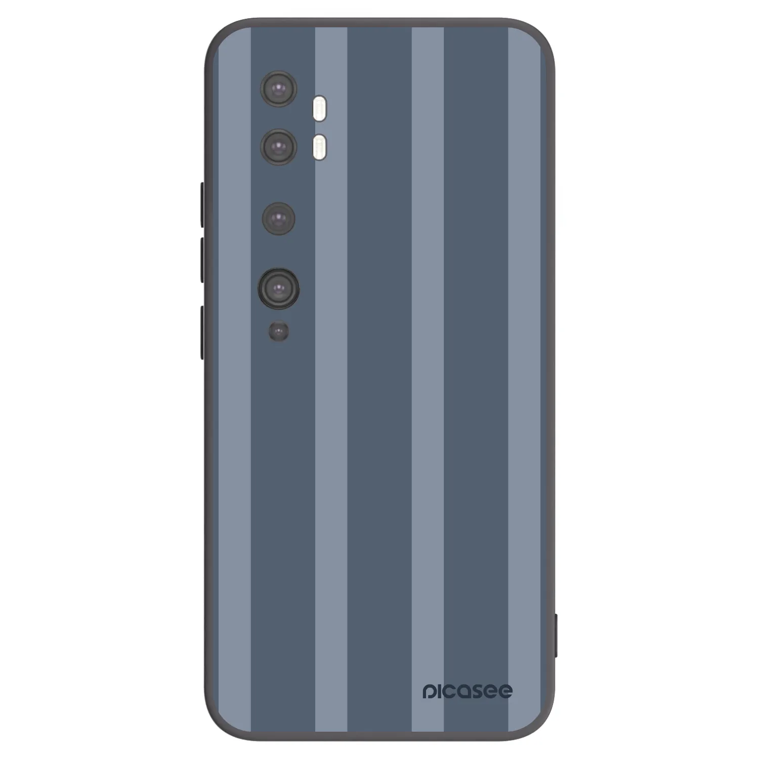Picasee silikonový černý obal pro Xiaomi Mi Note 10 (Pro) - Midnight lounge