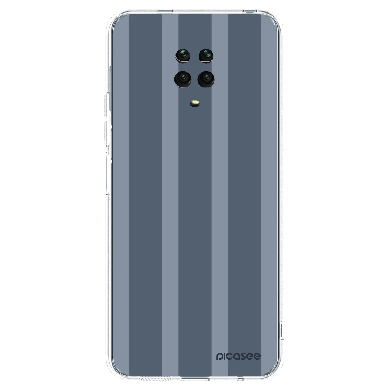 Picasee silikonový průhledný obal pro Xiaomi Redmi Note 9 Pro - Midnight lounge