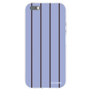 Picasee silikonový průhledný obal pro Apple iPhone 5/5S/SE - Poolside member