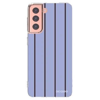 Picasee silikonový průhledný obal pro Samsung Galaxy S21 5G G991B - Poolside member