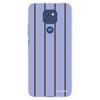 Picasee silikonový průhledný obal pro Motorola Moto G9 Play - Poolside member
