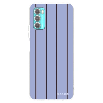 Picasee silikonový průhledný obal pro Motorola Moto G60 - Poolside member