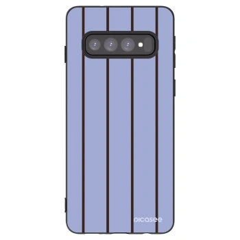 Picasee silikonový černý obal pro Samsung Galaxy S10 G973 - Poolside member
