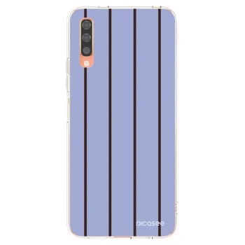 Picasee silikonový průhledný obal pro Samsung Galaxy A70 A705F - Poolside member