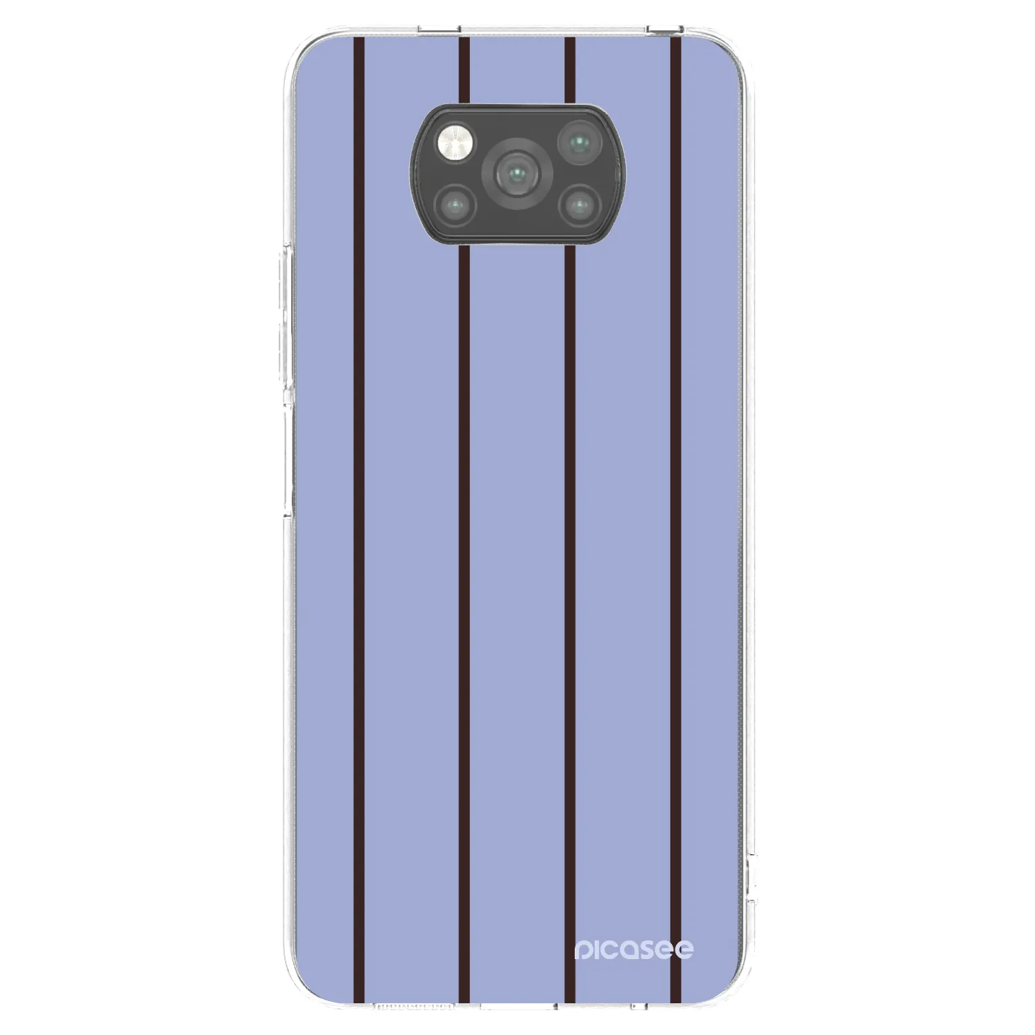 Picasee silikonový černý obal pro Xiaomi Poco X3 - Poolside member