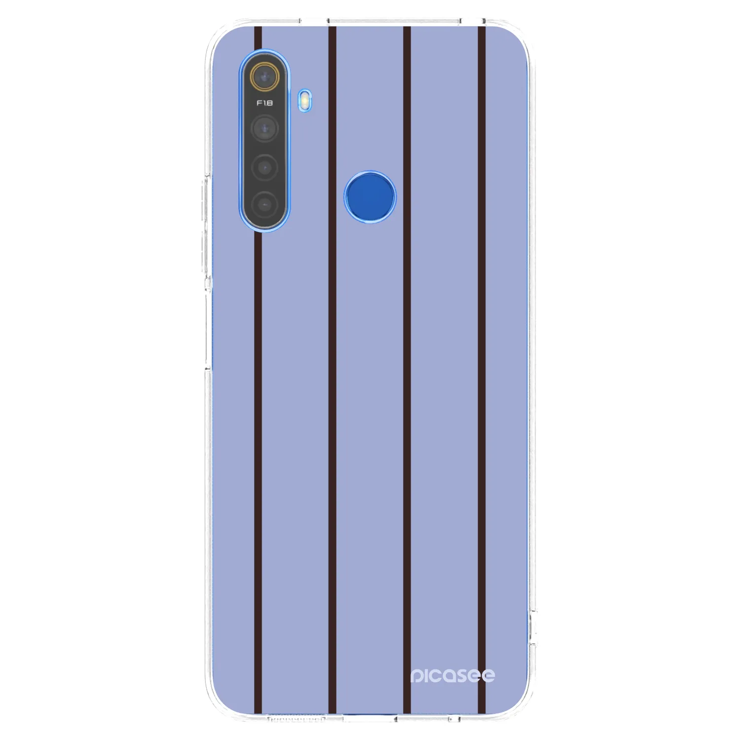 Picasee silikonový průhledný obal pro Realme 5 - Poolside member