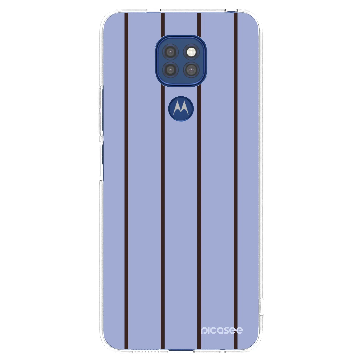 Picasee silikonový průhledný obal pro Motorola Moto G9 Play - Poolside member