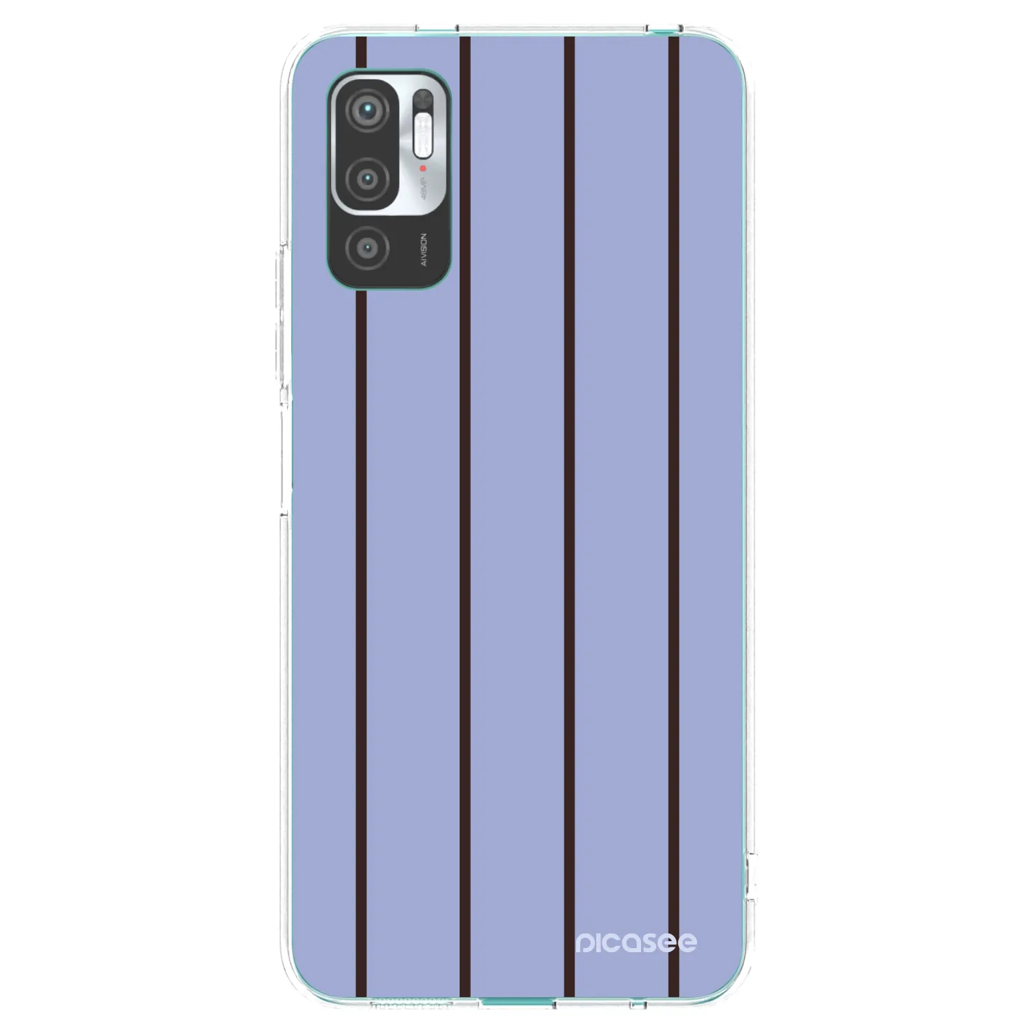 Picasee silikonový průhledný obal pro Xiaomi Redmi Note 10 5G - Poolside member