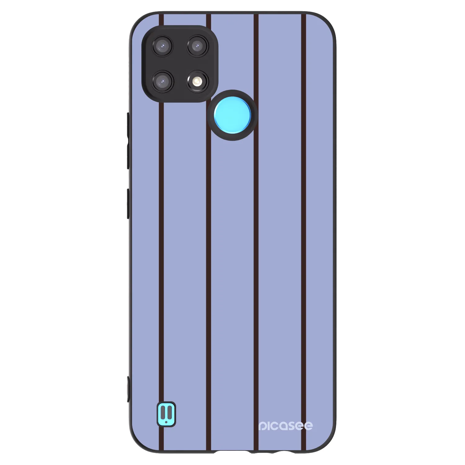 Picasee silikonový černý obal pro Realme C21 - Poolside member