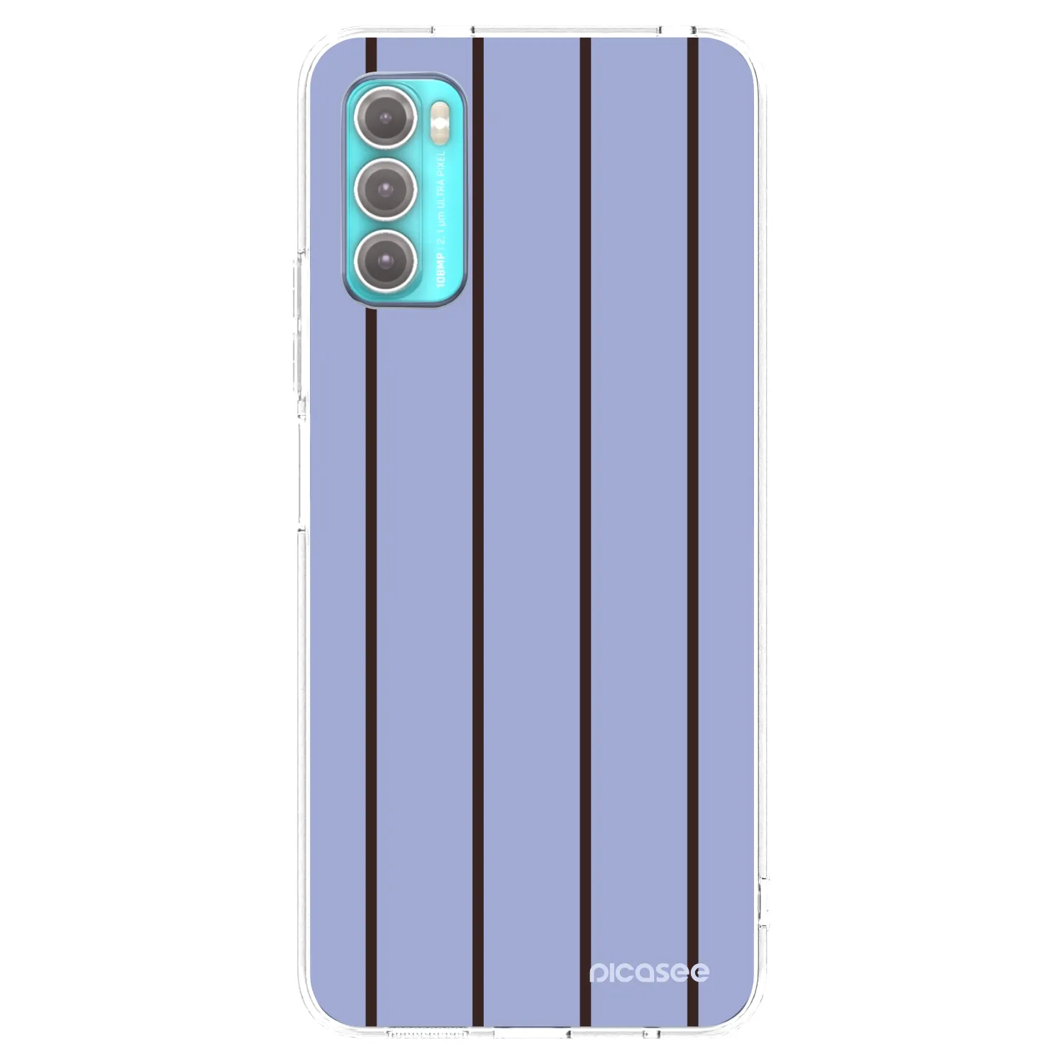 Picasee silikonový průhledný obal pro Motorola Moto G60 - Poolside member