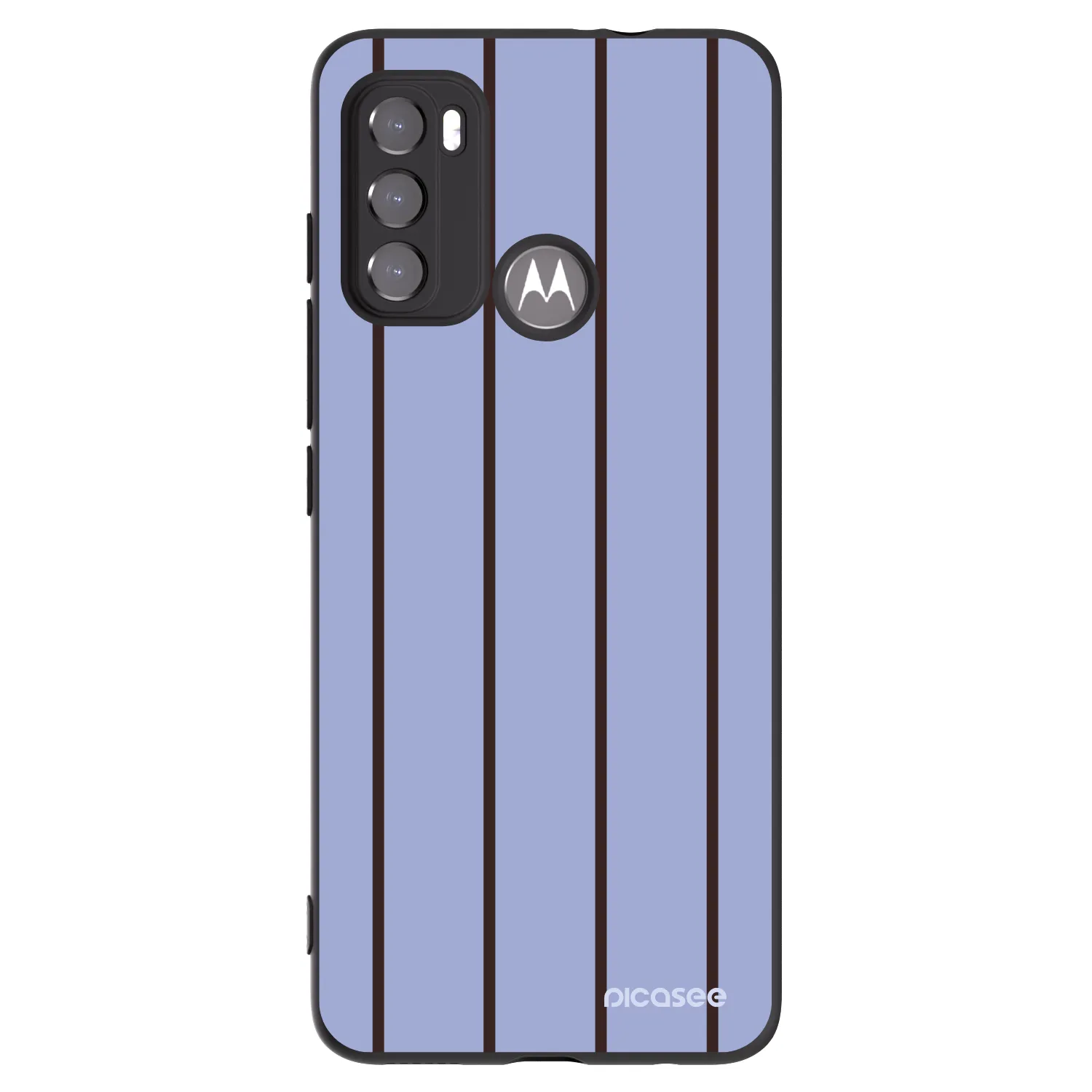 Picasee silikonový černý obal pro Motorola Moto G60 - Poolside member