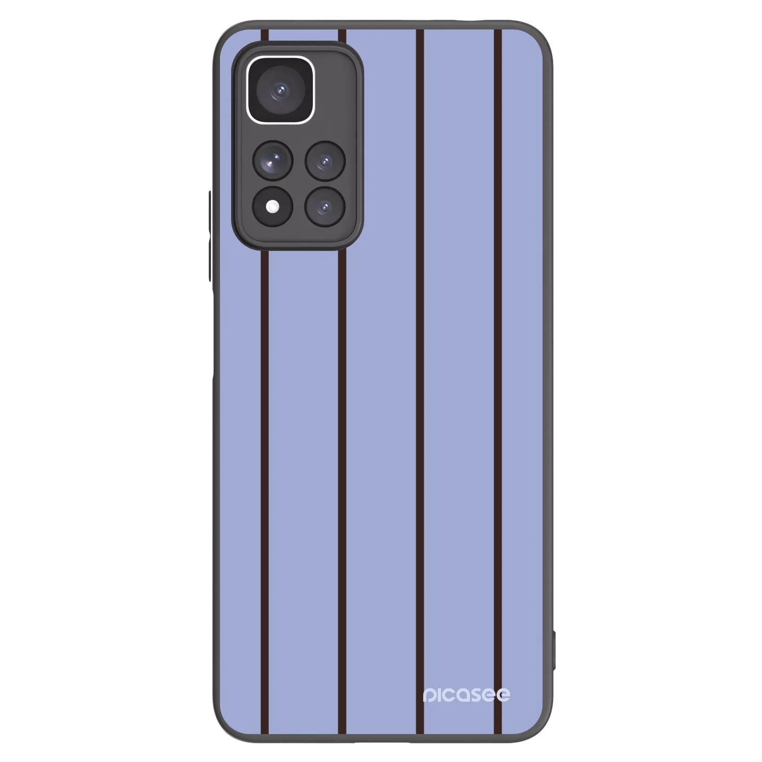 Picasee silikonový černý obal pro Xiaomi Redmi Note 11 Pro+ 5G - Poolside member