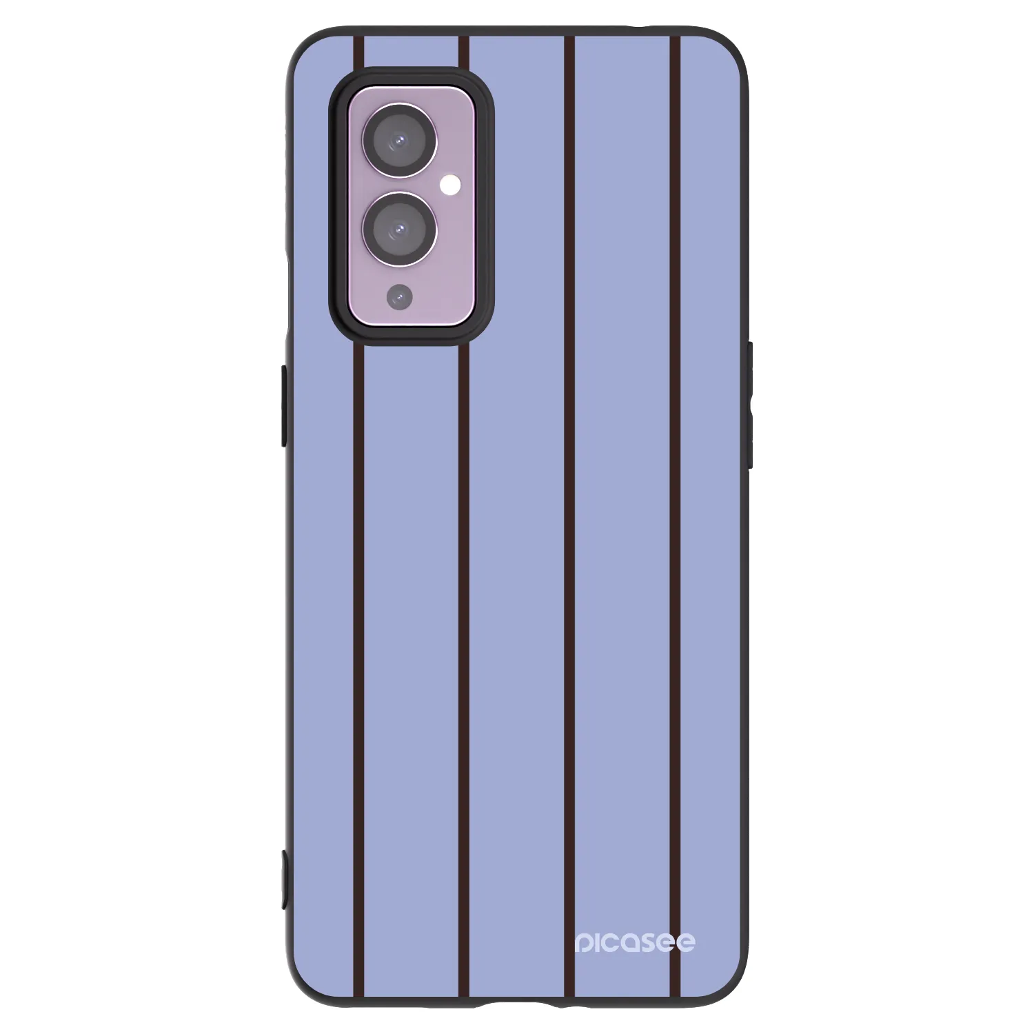 Picasee silikonový černý obal pro OnePlus 9 - Poolside member