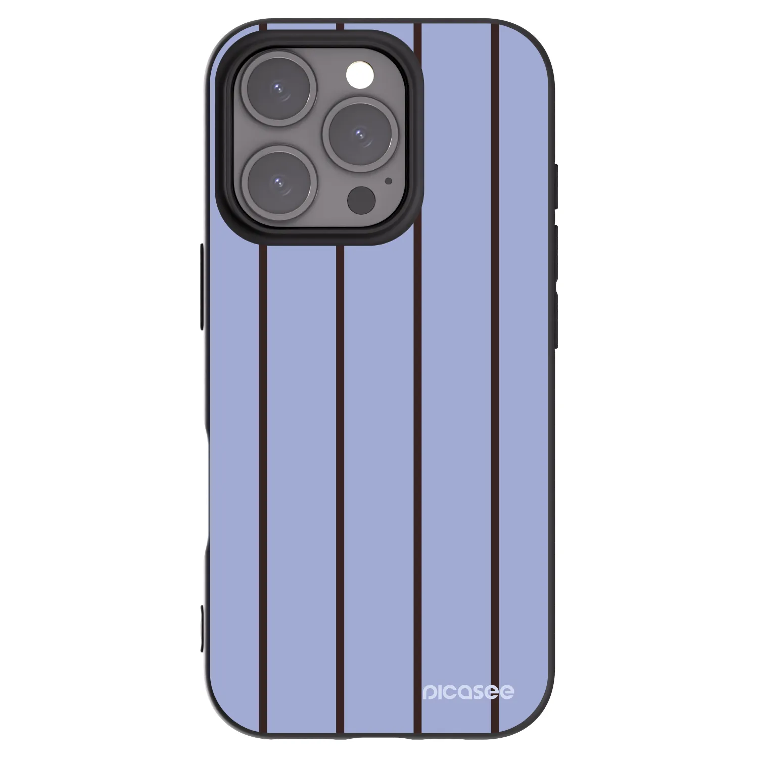 Picasee silikonový černý obal pro Apple iPhone 16 Pro - Poolside member