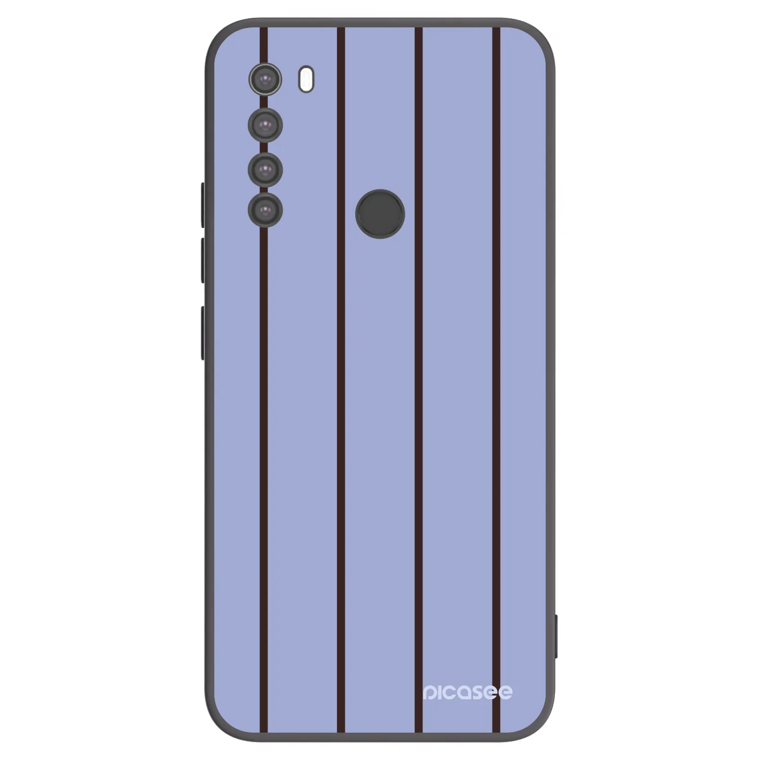 Picasee silikonový černý obal pro Xiaomi Redmi Note 8 - Poolside member