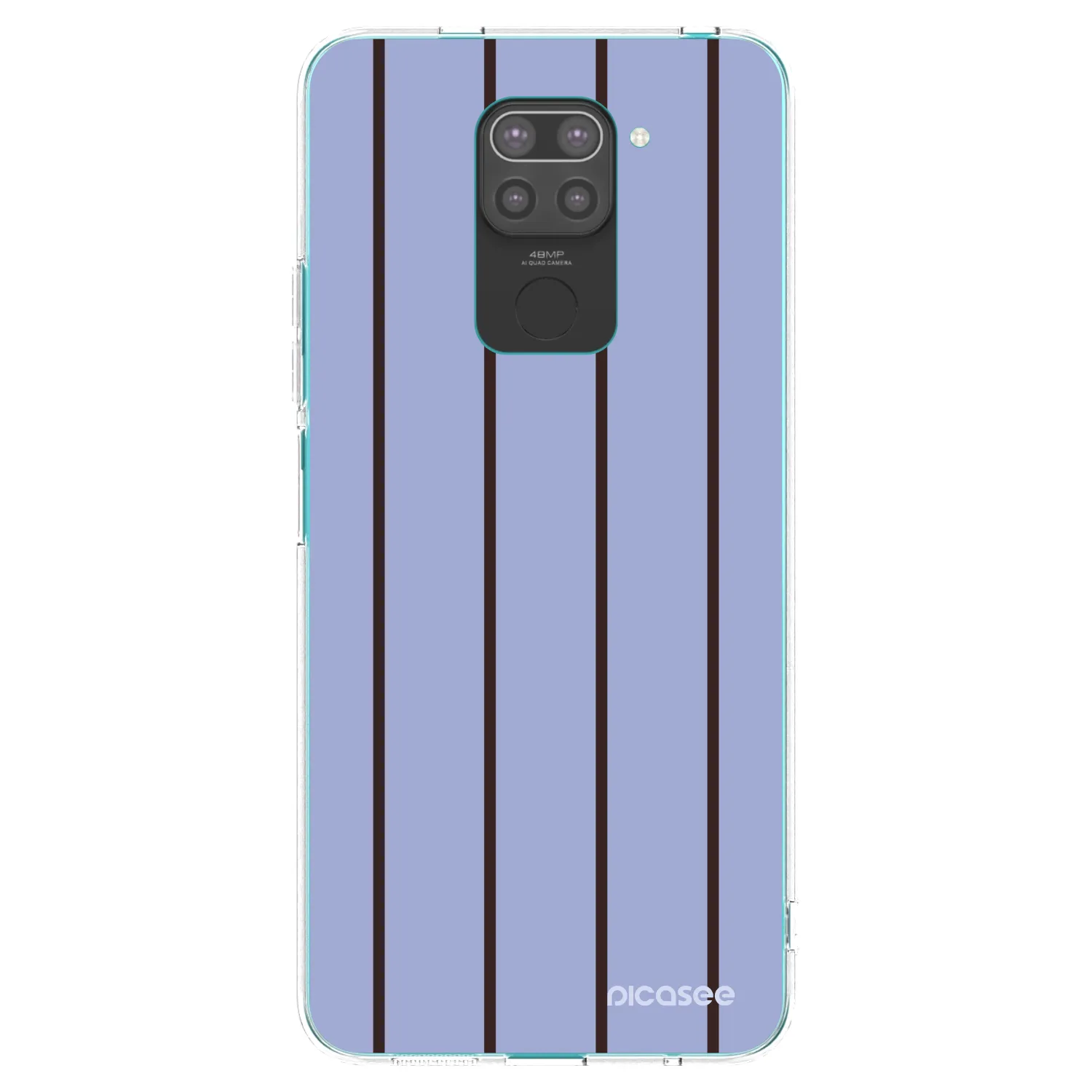 Picasee silikonový černý obal pro Xiaomi Redmi Note 9 - Poolside member