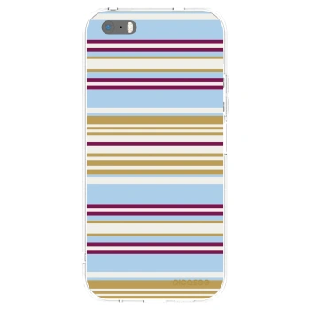 Picasee silikonový průhledný obal pro Apple iPhone 5/5S/SE - Souvenir